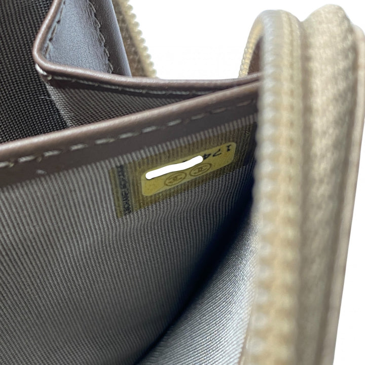 未使用 シャネル CHANEL レディース ココマーク 長財布 キャビア