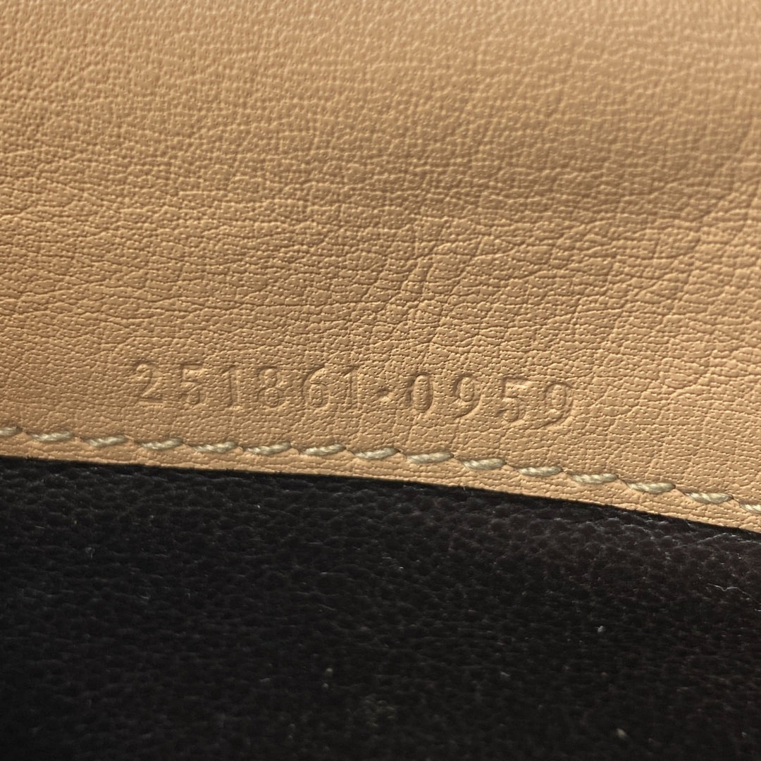 美品 グッチ GUCCI レディース GGキャンバス ハート 長財布