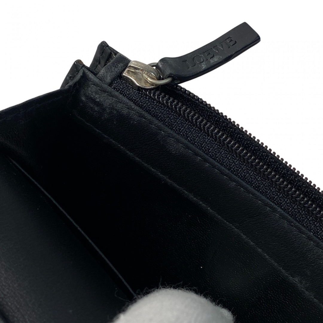 ロエベ LOEWE ショルダーバッグ ポシェット レディース ブラック 黒 レザー 斜めがけ クロスボディ