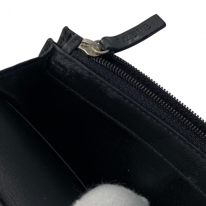 ロエベ LOEWE ショルダーバッグ ポシェット レディース ブラック 黒 レザー 斜めがけ クロスボディ