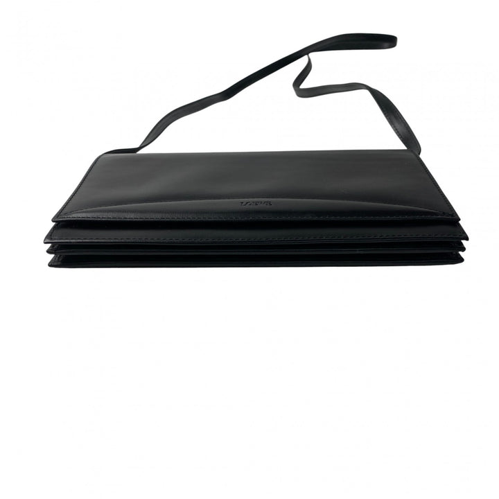 ロエベ LOEWE ショルダーバッグ ポシェット レディース ブラック 黒 レザー 斜めがけ クロスボディ