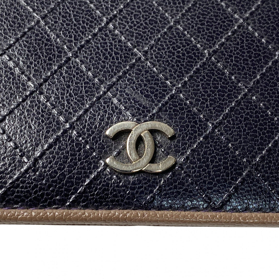 美品 シャネル CHANEL レディース ココマーク 長財布 12番台