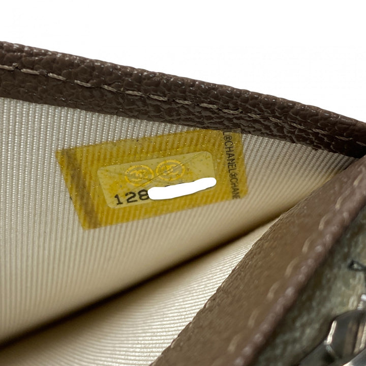 美品 シャネル CHANEL レディース ココマーク 長財布 12番台