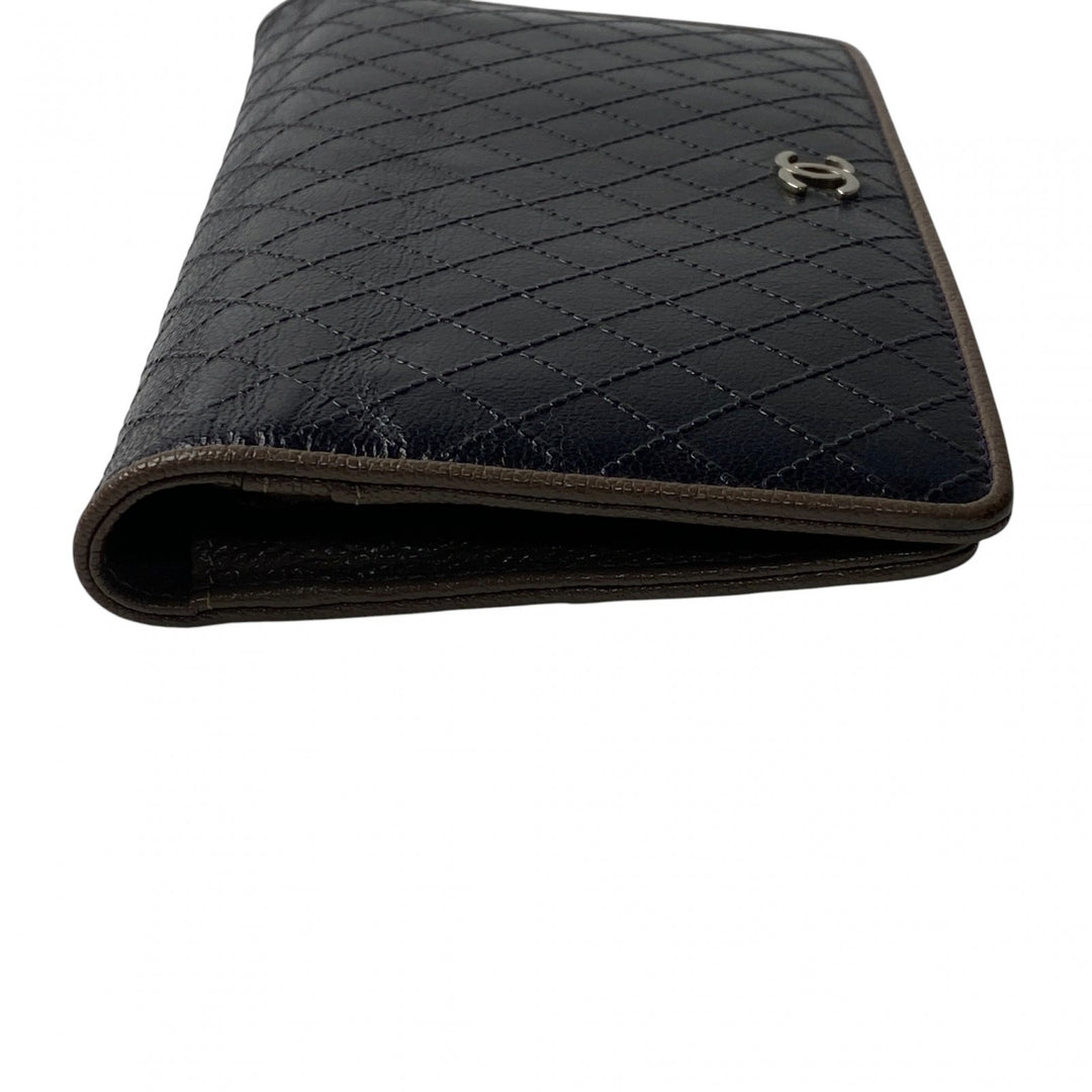 美品 シャネル CHANEL レディース ココマーク 長財布 12番台