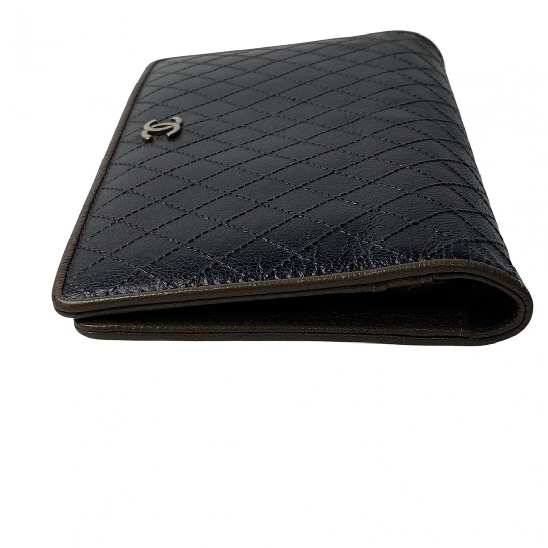 美品 シャネル CHANEL レディース ココマーク 長財布 12番台