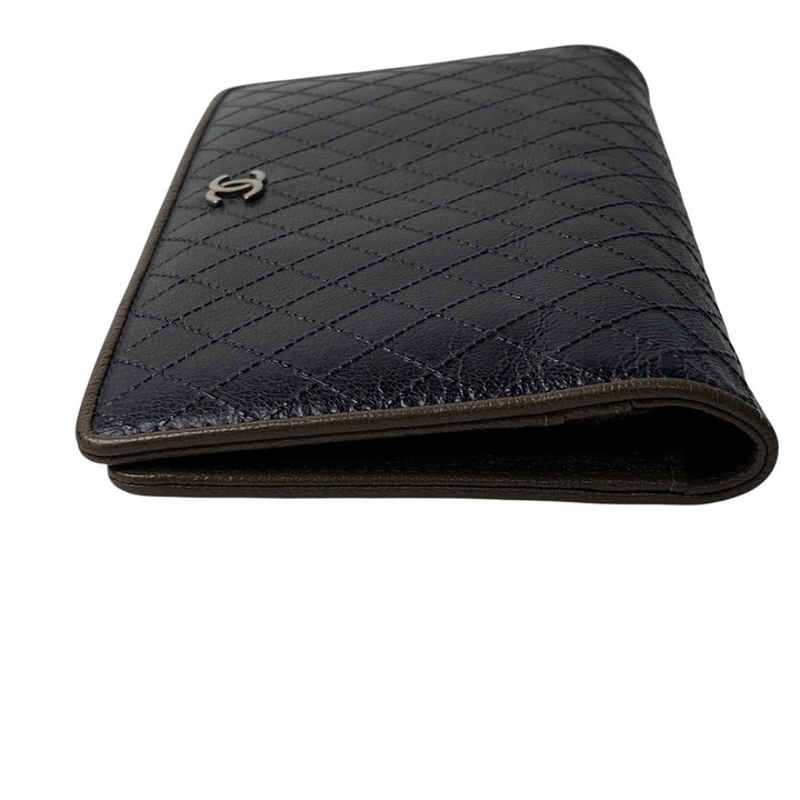 美品 シャネル CHANEL レディース ココマーク 長財布 12番台