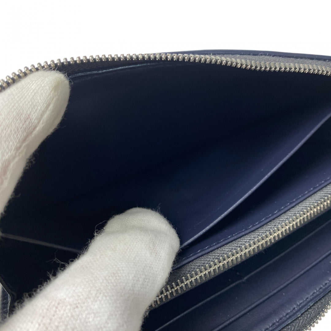 美品 ボッテガヴェネタ BOTTEGA VENETA メンズ バイカラー 長財布 イントレチャート