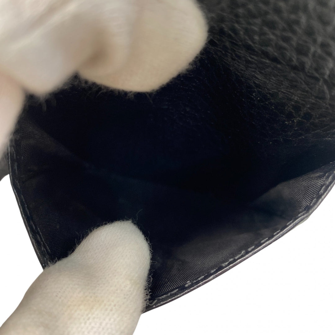 美品 グッチ GUCCI メンズ GGマーク 二つ折り財布