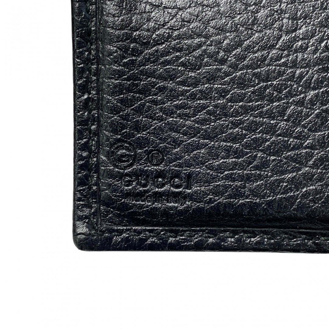 美品 グッチ GUCCI メンズ GGマーク 二つ折り財布