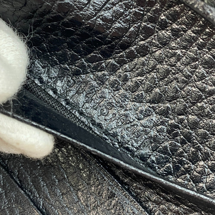 美品 グッチ GUCCI メンズ GGマーク 二つ折り財布