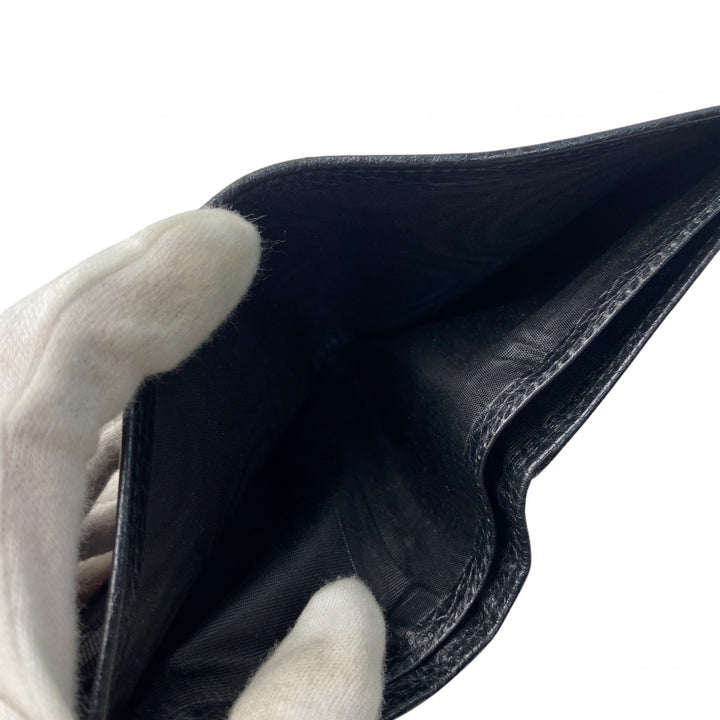 美品 グッチ GUCCI メンズ GGマーク 二つ折り財布