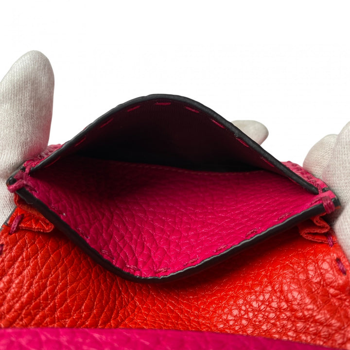 美品 フェンディ FENDI レディース セレリア カードケース 名刺入れ