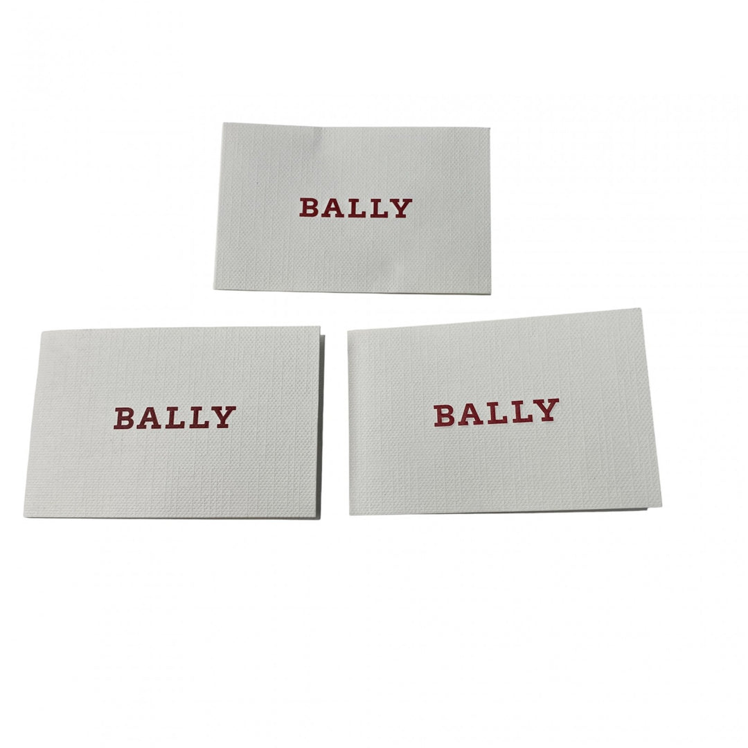 バリー BALLY レディース 二つ折り財布 コンパクトウォレット レザー ブラック