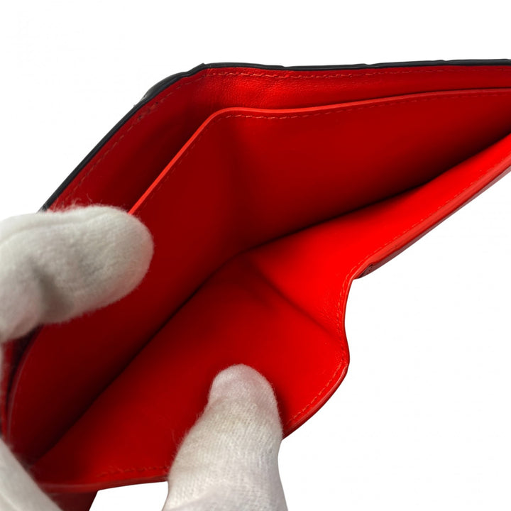 未使用 ボッテガヴェネタ BOTTEGA VENETA メンズ イントレ 二つ折り財布