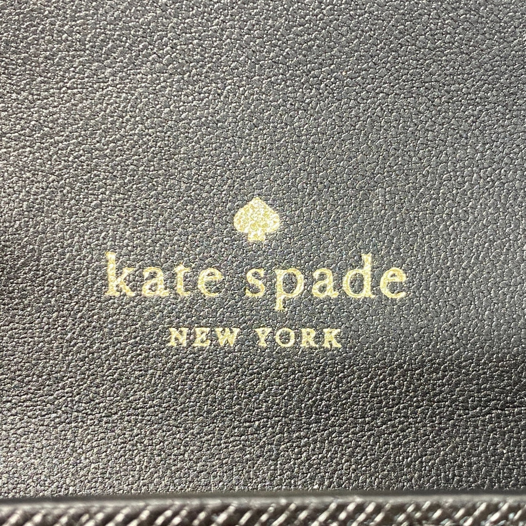 美品 ケイトスペード kate spade レディース 二つ折り財布 チェーンショルダー 斜めがけ クロスボディ