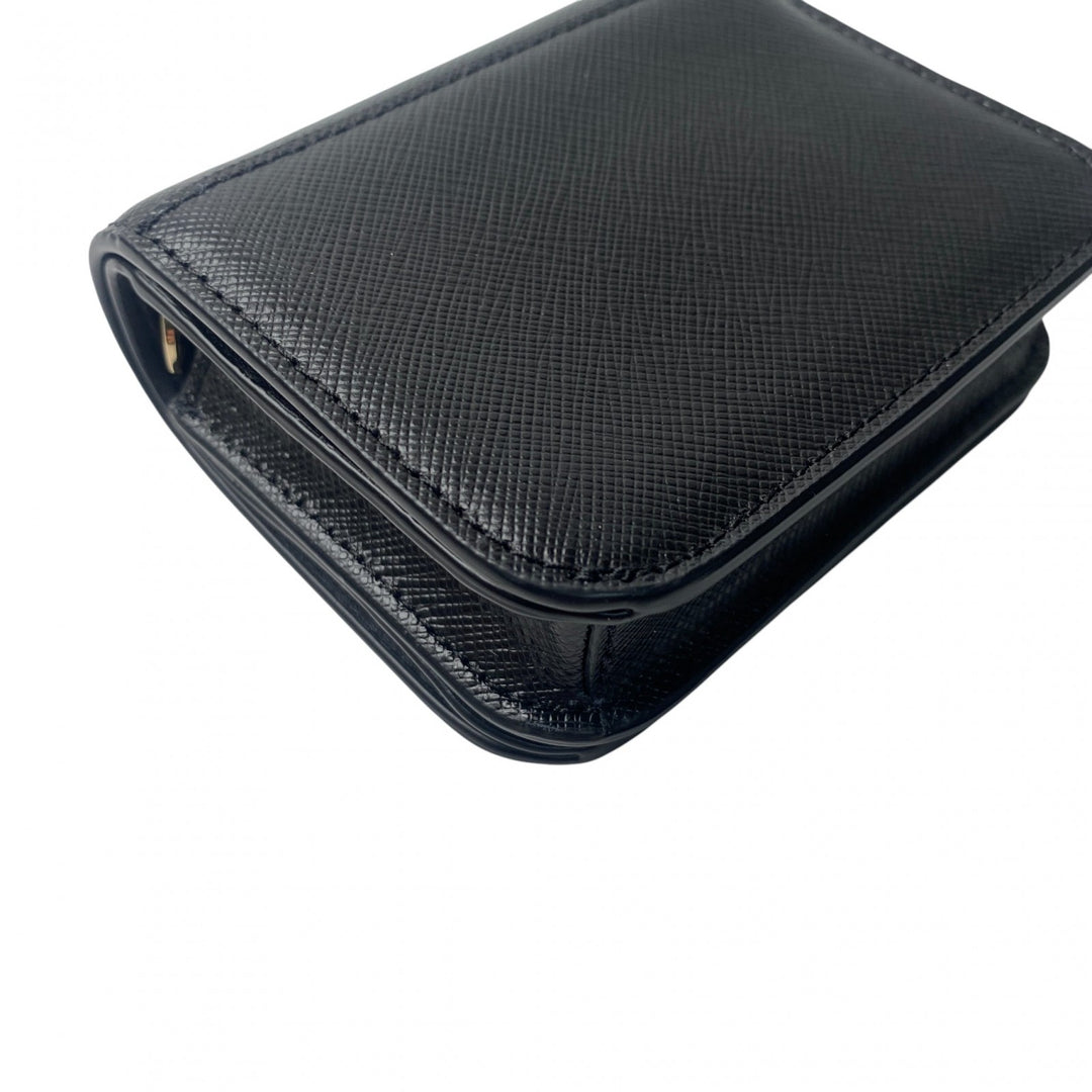 美品 ケイトスペード kate spade レディース 二つ折り財布 チェーンショルダー 斜めがけ クロスボディ