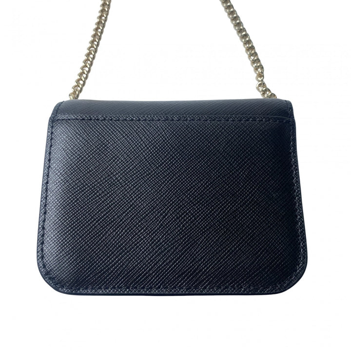 美品 ケイトスペード kate spade レディース 二つ折り財布 チェーンショルダー 斜めがけ クロスボディ