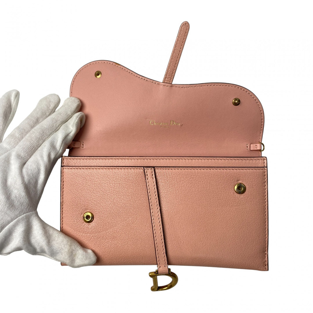 ディオール DIOR レディース チェーン ショルダー ウォレット ショルダーバッグ 斜めがけ クロスボディ