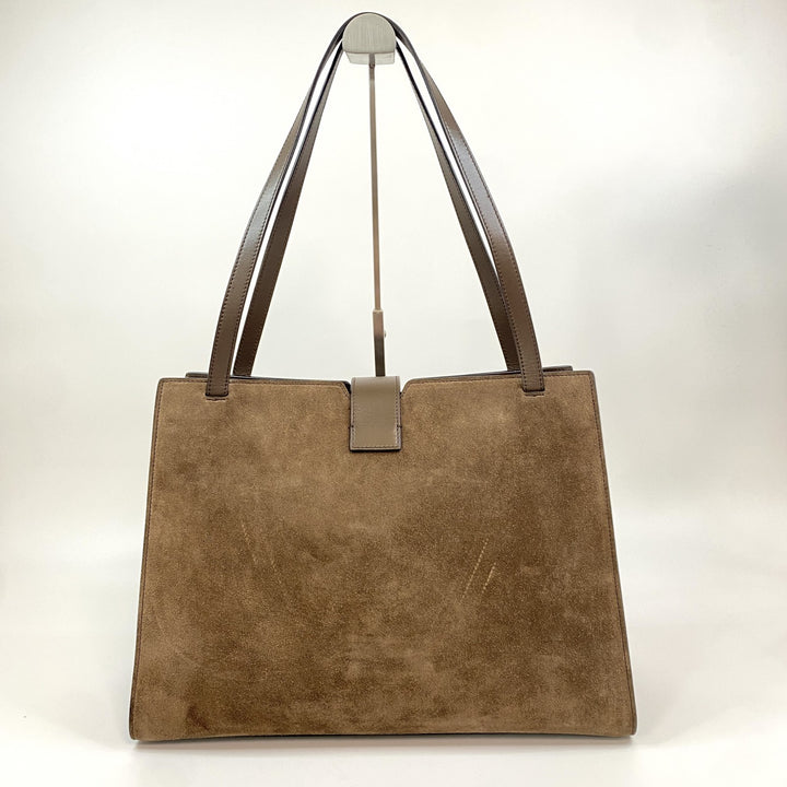 トムフォード TOM FORD レディース L1342T スエード トートバッグ T金具　A4収納