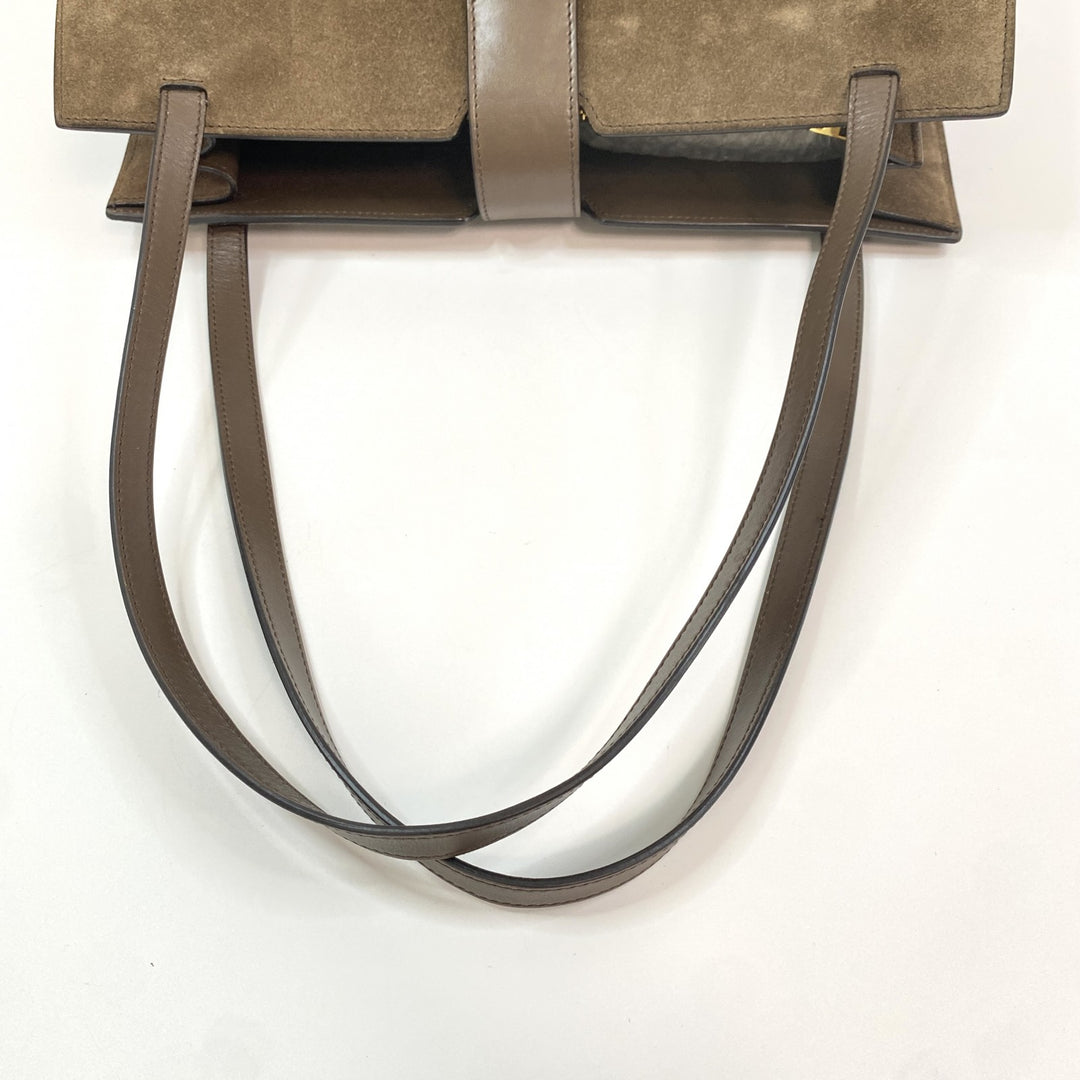 トムフォード TOM FORD レディース L1342T スエード トートバッグ T金具　A4収納