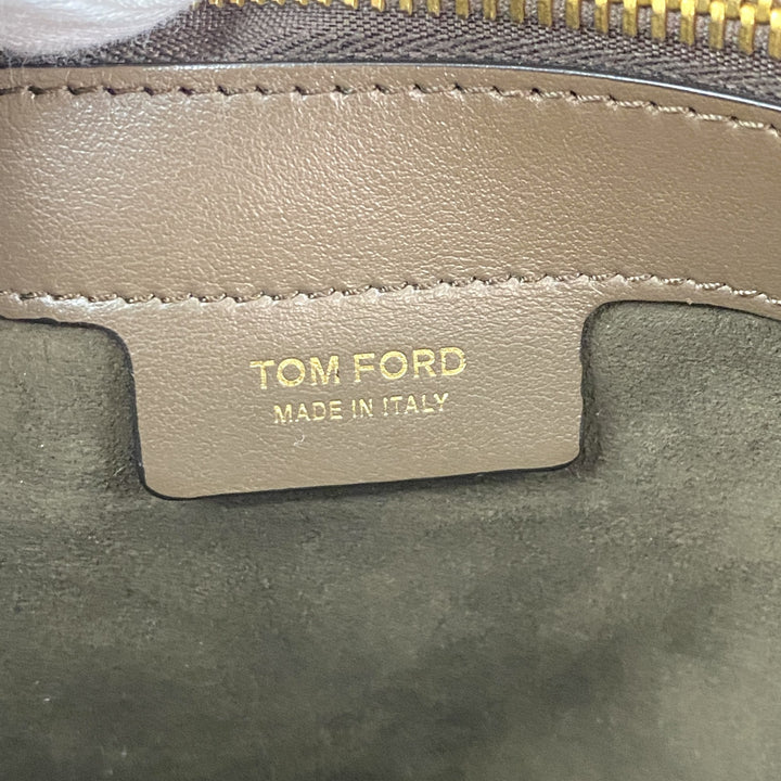 トムフォード TOM FORD レディース L1342T スエード トートバッグ T金具　A4収納
