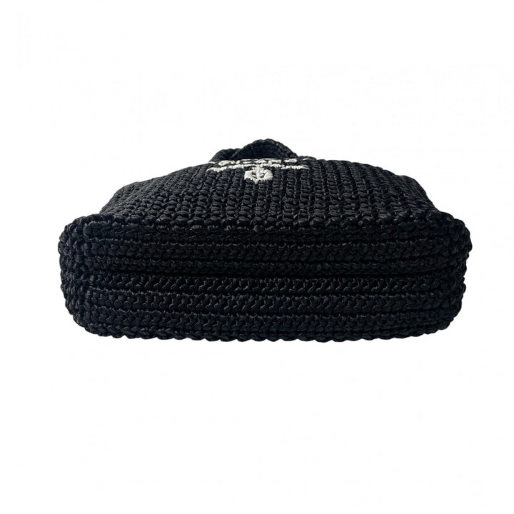 未使用 プラダ PRADA レディース クロシェハンドバッグ 1BG422