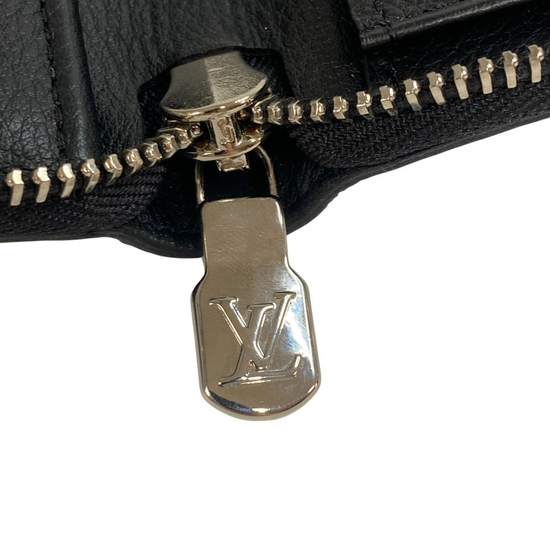 未使用 ルイヴィトン LOUIS VUITTON メンズ ジッピーウォレット ヴェルティカル ブラック M58412