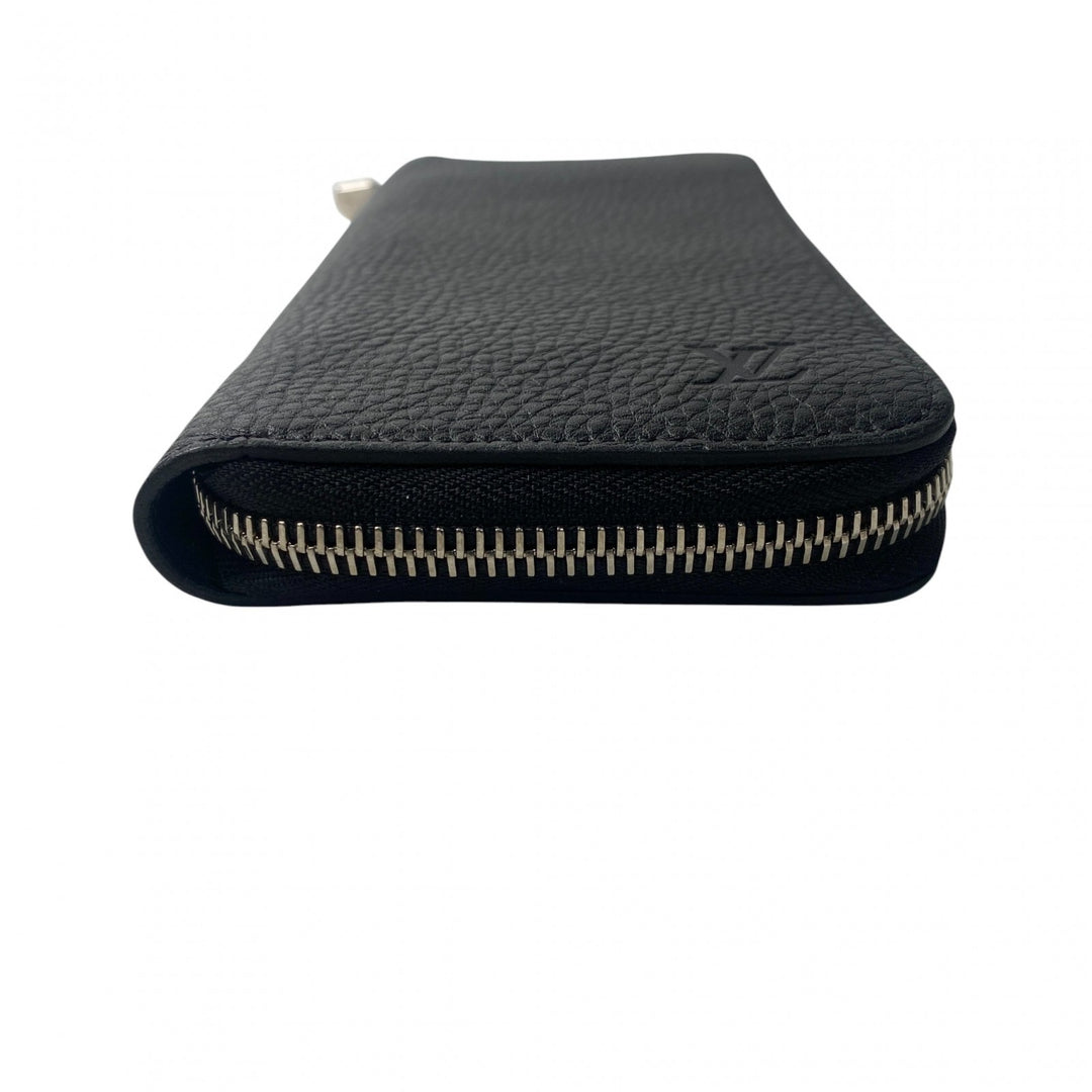 未使用 ルイヴィトン LOUIS VUITTON メンズ ジッピーウォレット ヴェルティカル ブラック M58412
