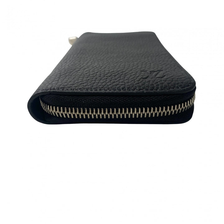 未使用 ルイヴィトン LOUIS VUITTON メンズ ジッピーウォレット ヴェルティカル ブラック M58412