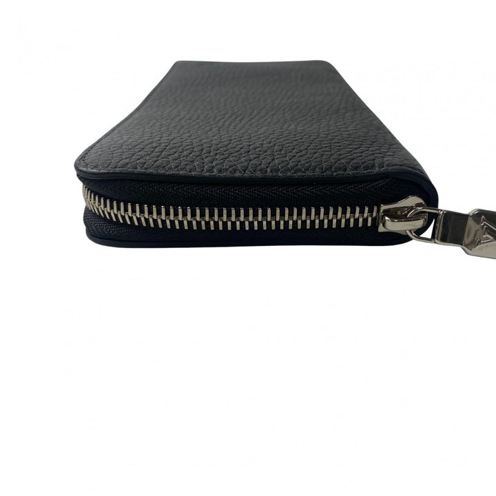 未使用 ルイヴィトン LOUIS VUITTON メンズ ジッピーウォレット ヴェルティカル ブラック M58412