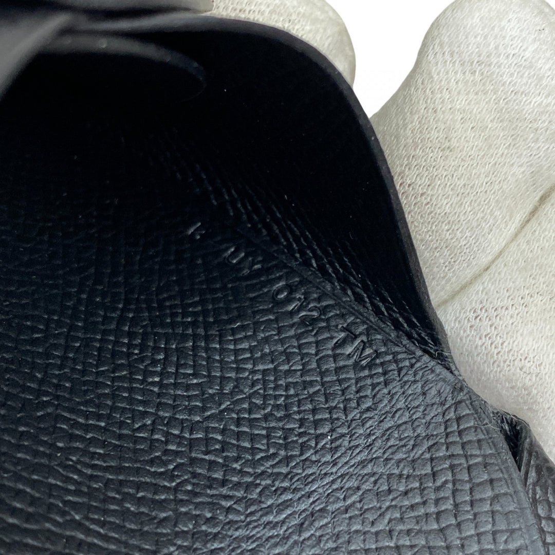 未使用 エルメス HERMES レディース ガルヴィデュオ コインケース 黒 エプソン B刻印