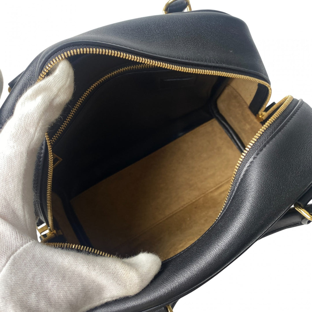 美品 ロエベ LOEWE レディース アマソナ19 A039N10X03 2way ショルダーバッグ ハンドバッグ 斜めがけ クロスボディ