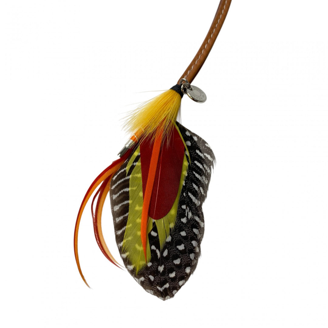 未使用 エルメス HERMES レディース グリグリムーシュ プリュム バッグ チャーム