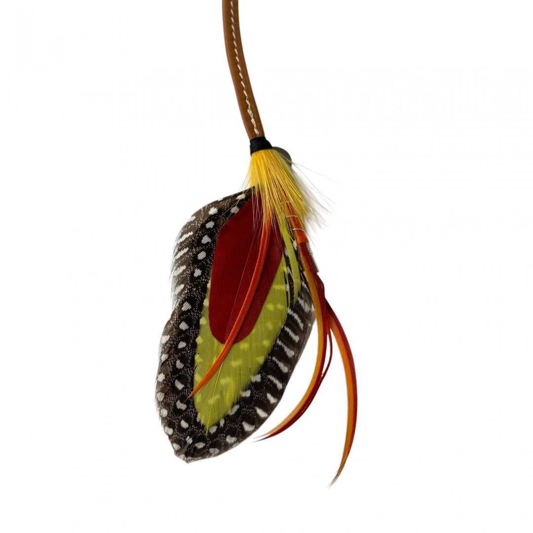 未使用 エルメス HERMES レディース グリグリムーシュ プリュム バッグ チャーム