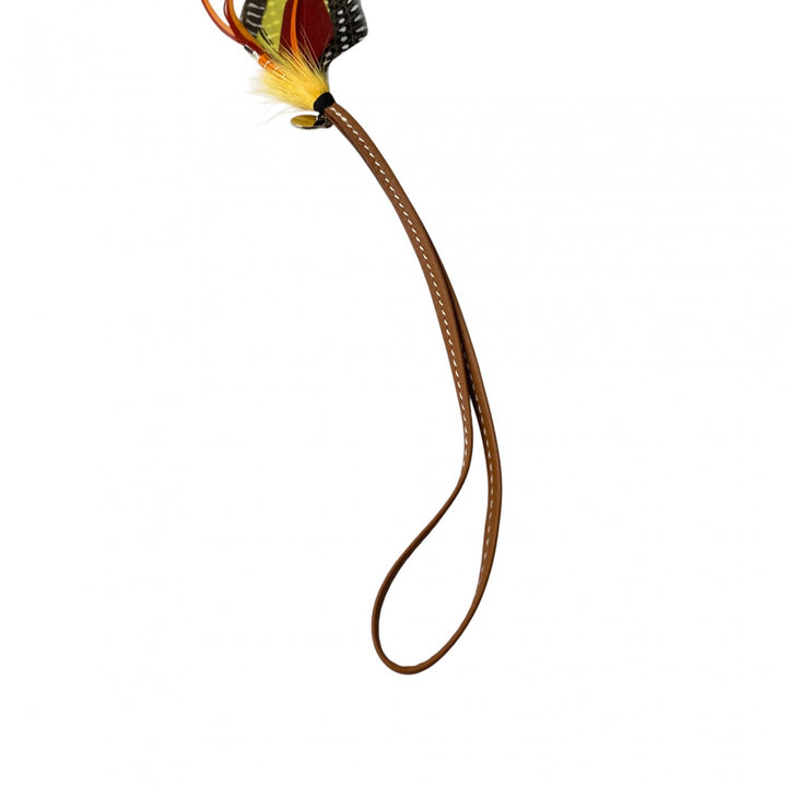 未使用 エルメス HERMES レディース グリグリムーシュ プリュム バッグ チャーム