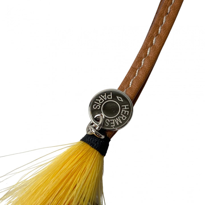 未使用 エルメス HERMES レディース グリグリムーシュ プリュム バッグ チャーム