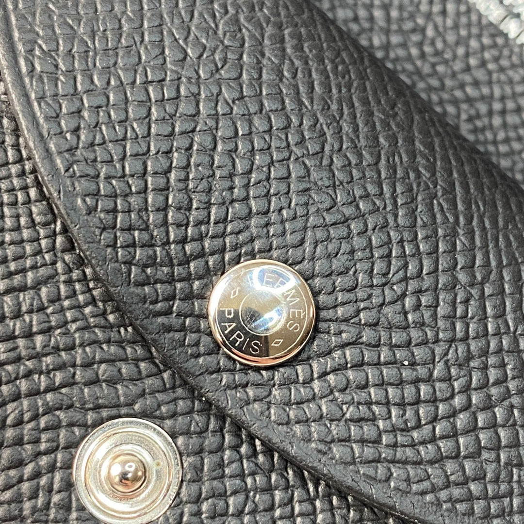 未使用 エルメス HERMES レディース カルヴィデュオ 黒 エプソン W刻印