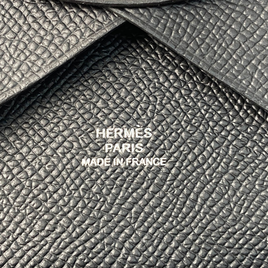 未使用 エルメス HERMES レディース カルヴィデュオ 黒 エプソン W刻印