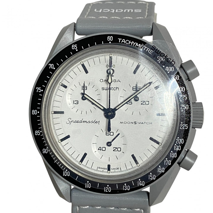 未使用 オメガ OMEGA レディース ムーンスウォッチ　1965 MISSION TO THE MOON　S033M106