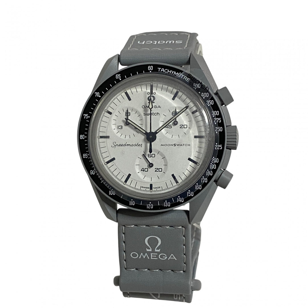 未使用 オメガ OMEGA レディース ムーンスウォッチ　1965 MISSION TO THE MOON　S033M106