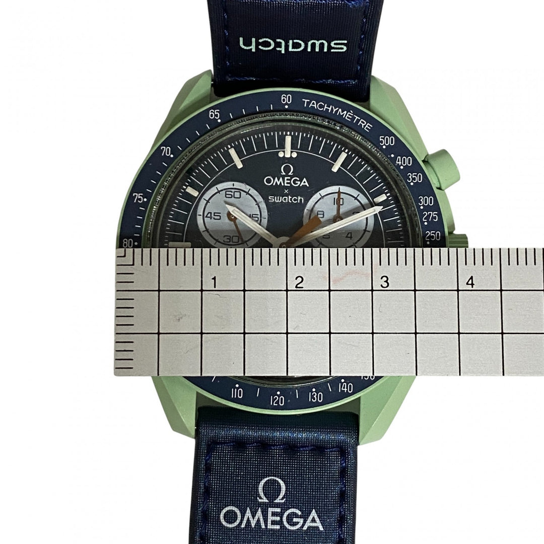 オメガ OMEGA レディース スウォッチ アース スピードマスター クロノ SO33G100