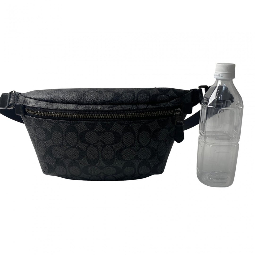 コーチ coach メンズ ジグネチャー ボディバッグ ウエストポーチ PVC