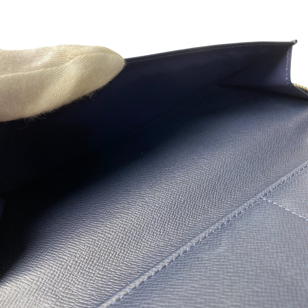 美品 ルイヴィトン LOUIS VUITTON メンズ タイガ ジッピーウォレット ヴェルティカル 長財布 M32837 CA4178