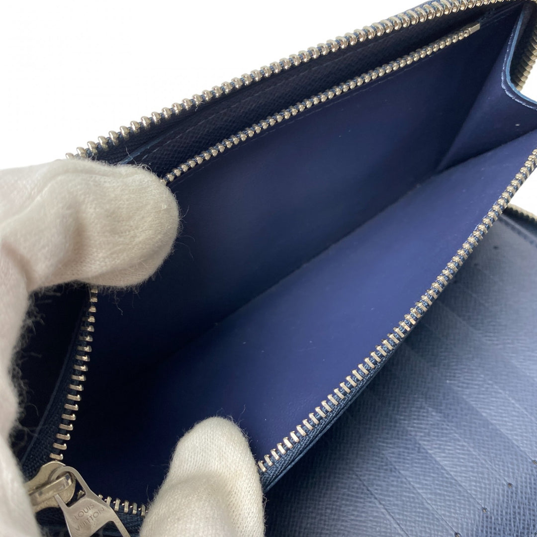 美品 ルイヴィトン LOUIS VUITTON メンズ タイガ ジッピーウォレット ヴェルティカル 長財布 M32837 CA4178