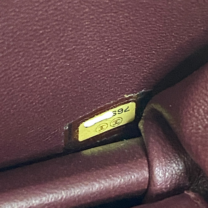 美品 シャネル CHANEL レディース マトラッセ ターンロック チェーンショルダーバッグ 7番台 斜めがけ クロスボディ