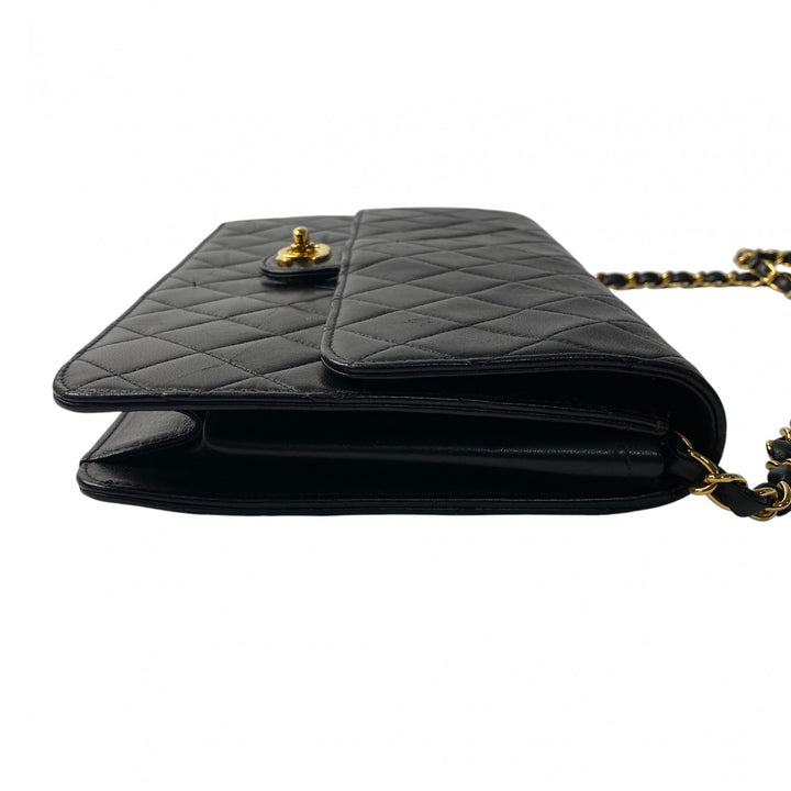 美品 シャネル CHANEL レディース マトラッセ ターンロック チェーンショルダーバッグ 7番台 斜めがけ クロスボディ