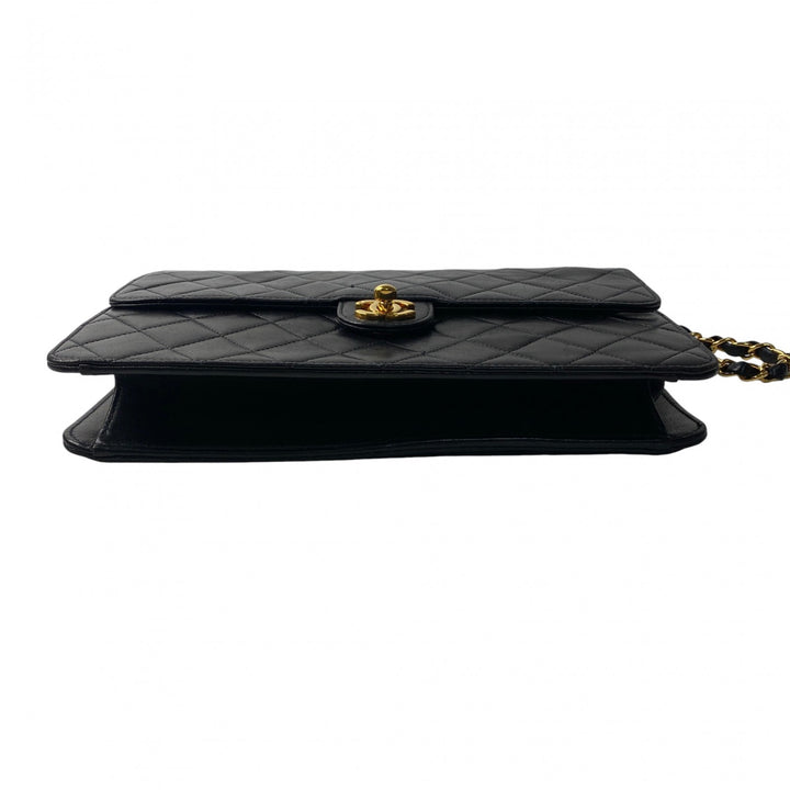 美品 シャネル CHANEL レディース マトラッセ ターンロック チェーンショルダーバッグ 7番台 斜めがけ クロスボディ