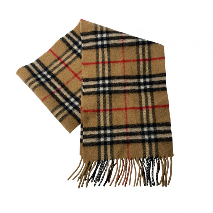 美品 バーバリー Burberry レディース ノバチェック柄 マフラー