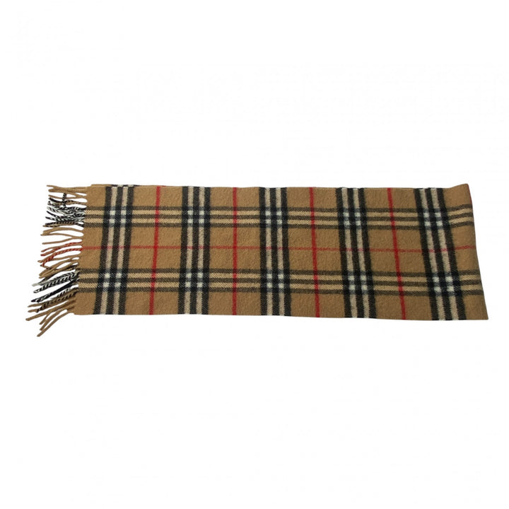 美品 バーバリー Burberry レディース ノバチェック柄 マフラー