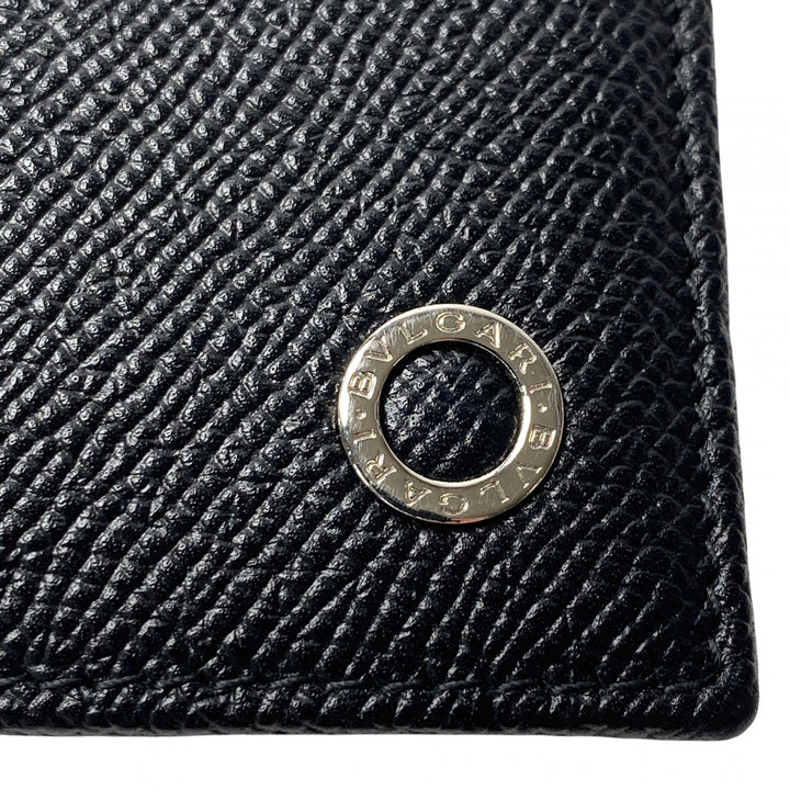 美品 ブルガリ BVLGARI メンズ 二つ折り財布 札入れ カード入れ